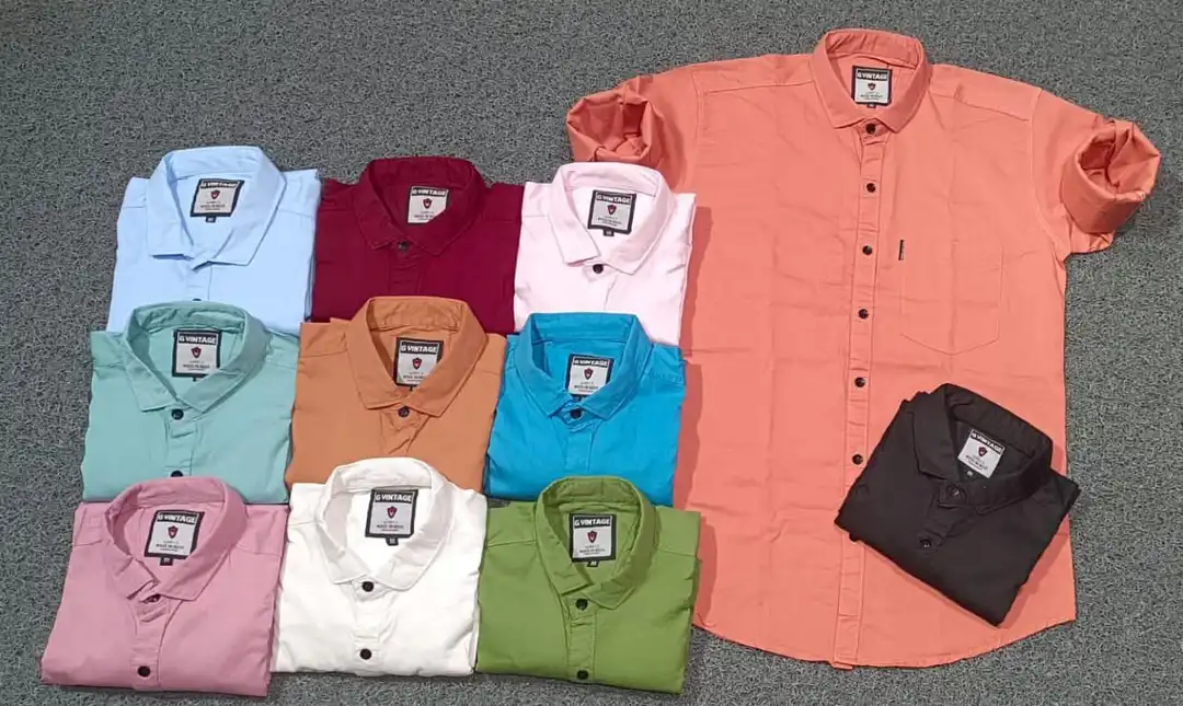 COTTON TWILL SHIRTS uploaded by Faateh Export (NO COD)📞9321897053 on 2/24/2023