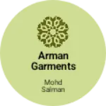 Business logo of Arman Garments