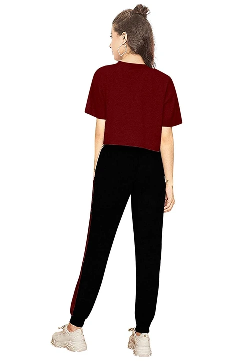 Women Tracksuit cotton t shirt and Pant pair uploaded by KK ENTERPRISE on 2/24/2023