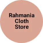Business logo of Rahmania cloth store