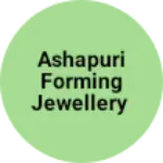 Business logo of Ashapuri forming jewellery