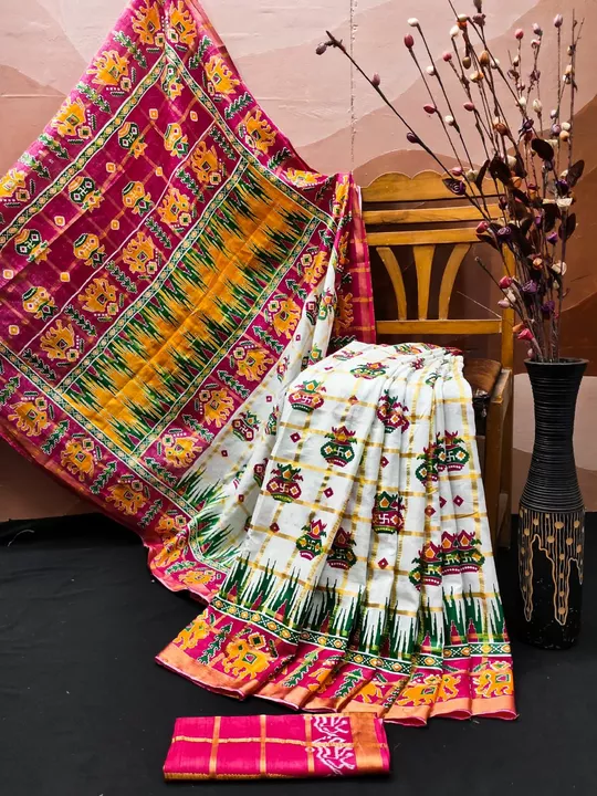 Patola saree  uploaded by business on 2/24/2023