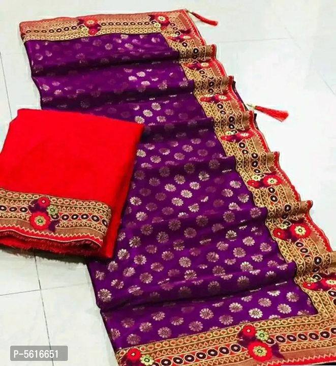 Planen  saree for women uploaded by Trending Fashion on 2/24/2023