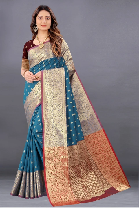Banarasi Silk and soft saree_____6 Colour  uploaded by DHANANJAY CREATION  on 2/24/2023