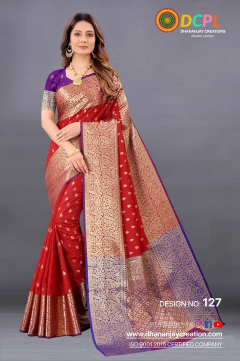 Banarasi Silk and soft saree_____6 Colour  uploaded by DHANANJAY CREATION  on 2/24/2023