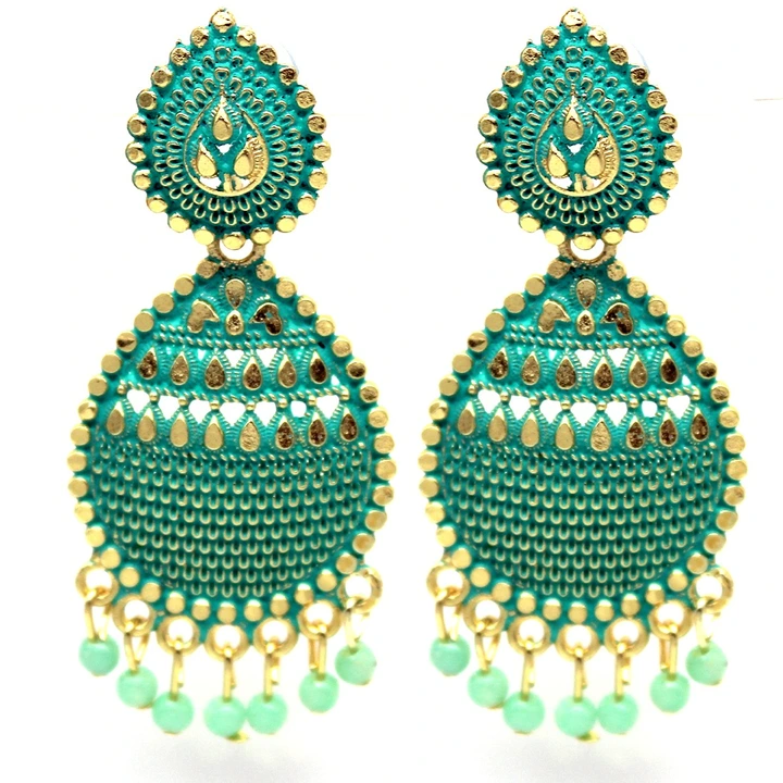 Gold earrings  uploaded by Raghav Enterprises on 2/24/2023