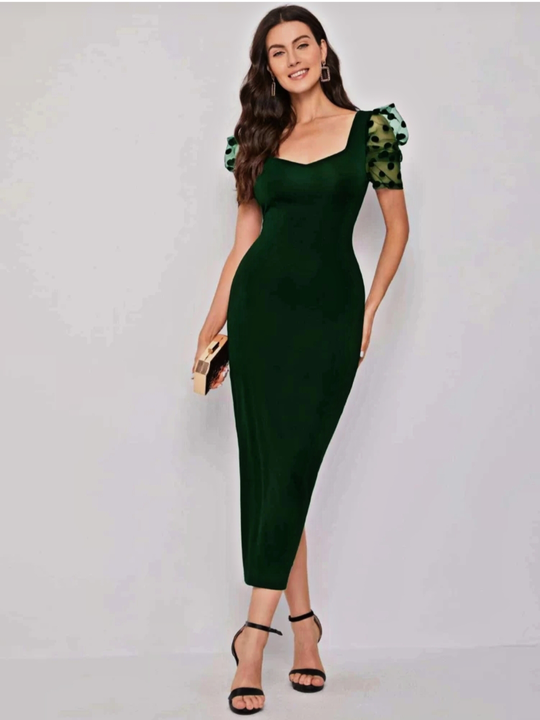 Partywear Bodycon Dresses for woman  uploaded by Shanvee Creation on 2/24/2023