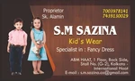 Business logo of S.M SAZINA kids wear
