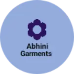 Business logo of Abhini garments
