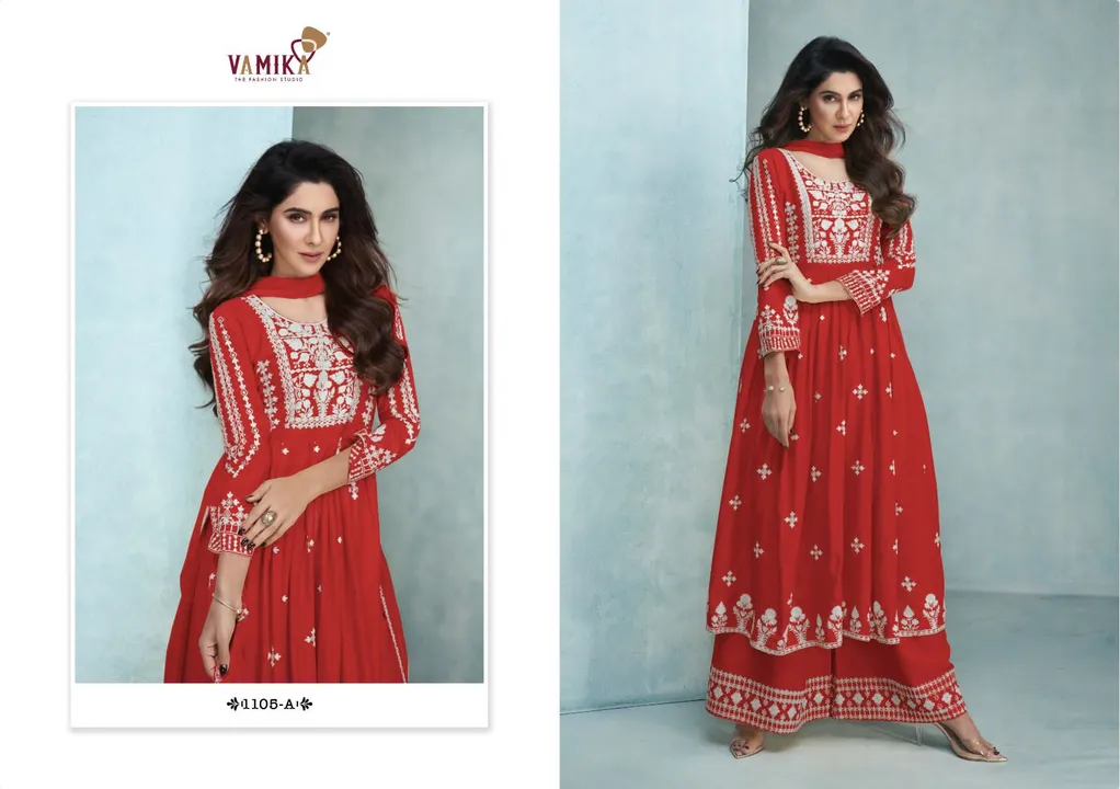 ‼️ *VAMIKA*‼️ 
Arihant 
💗We are Introducing our *NARYA STYLE WEAR  COLLECTION* To Make You Unique a uploaded by Agarwal Fashion  on 2/24/2023