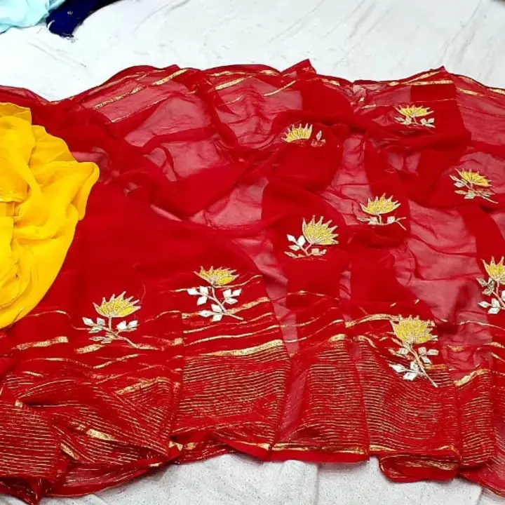 Product uploaded by Jaipuri wholesale gotta patti kurtis nd sarees on 2/24/2023