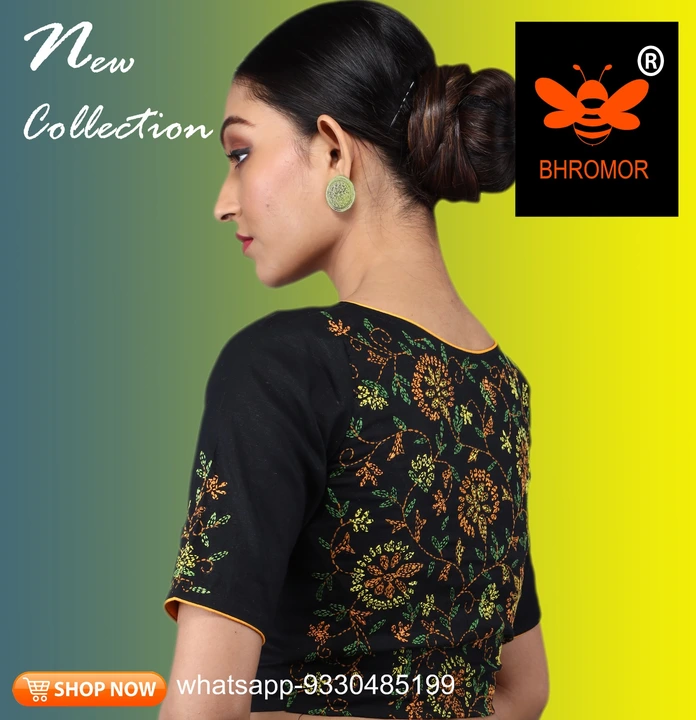 BHROMOR BLOUSES FOR WOMEN kantha stitch uploaded by BHROMOR on 2/24/2023