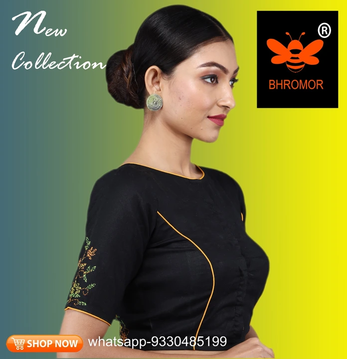 BHROMOR BLOUSES FOR WOMEN kantha stitch uploaded by BHROMOR on 2/24/2023