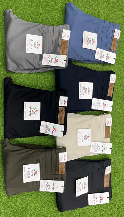Satin fabric trouser uploaded by Srk enterprises on 2/24/2023