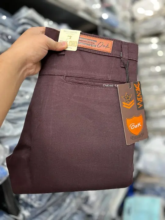 CASUAL COTTON TROUSERS WITH SLIGHTLY SCRATCHABLE uploaded by Women_wholesale_hub on 2/24/2023