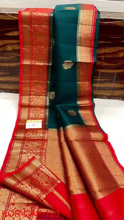 banarasi daybal Georgette warm silk  uploaded by ziya silk saree on 2/24/2023