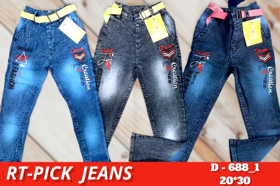 20×30 Kids Jeans uploaded by RISHABH TRADERS on 5/30/2024