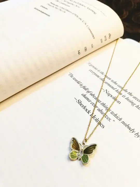 Butterfly chain pendant  uploaded by Gupta Enterprises on 5/28/2024