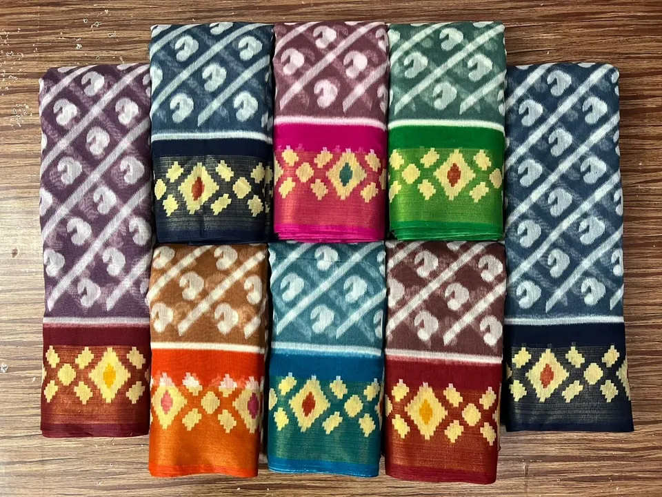 Cotton printed saree uploaded by N K SAREES  on 2/24/2023