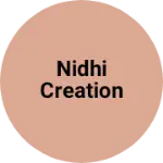 Business logo of nidhi creation