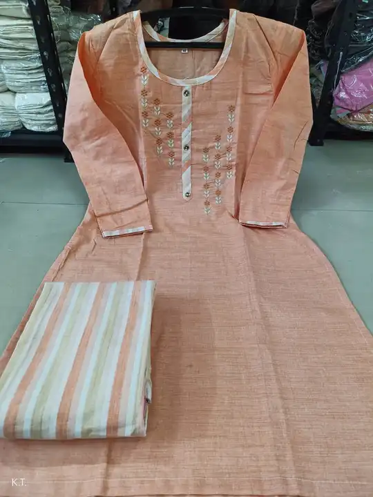 Women cotton kurta sets uploaded by AK lifestyle on 2/24/2023