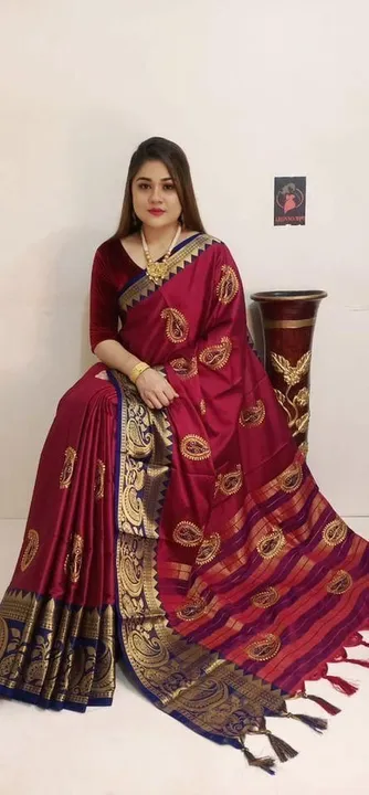 Aura saree uploaded by Vijay Creation on 2/24/2023