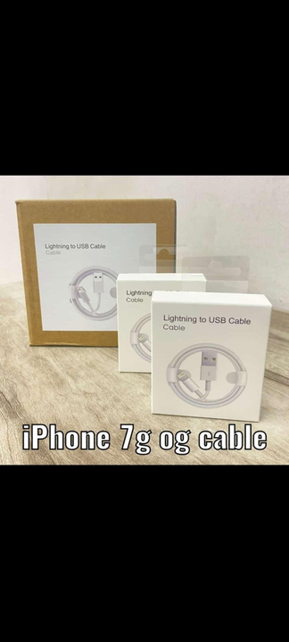 iPhone 7G OG Cable  uploaded by Kripsons Ecommerce on 2/24/2023