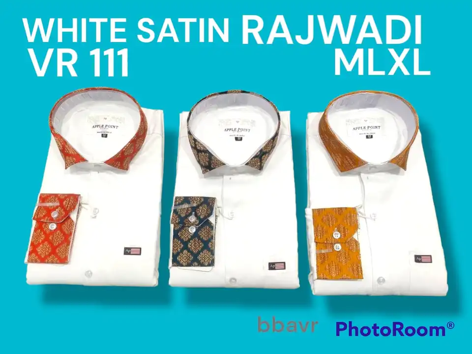 WHITE RAJWADI  uploaded by Apple Point shirts on 2/24/2023