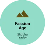 Business logo of Fassion age