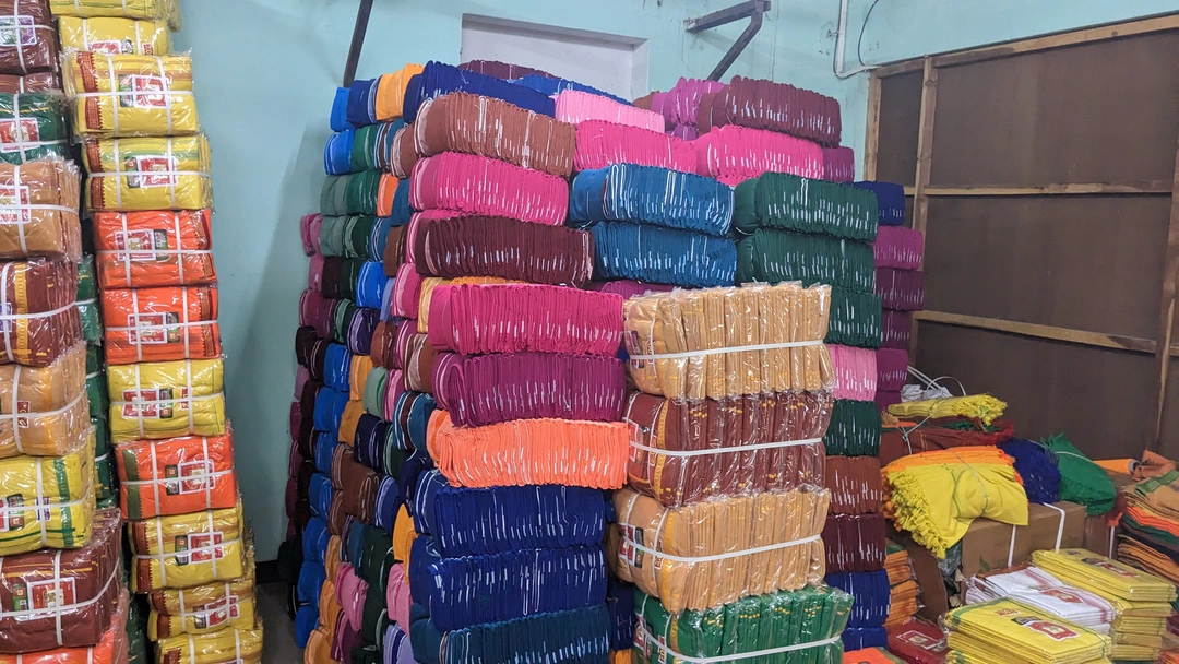 Cotton color Dhotis PREMAM dhotis uploaded by Maari Amman Textile on 5/28/2024