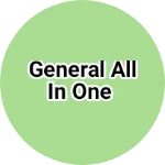 Business logo of General all in one