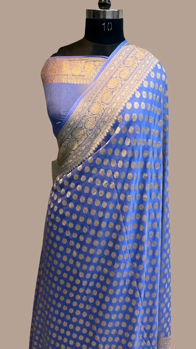Banarasi warm silk dayabl saree  uploaded by GA Fabrics on 2/24/2023