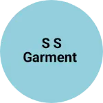 Business logo of S S garment