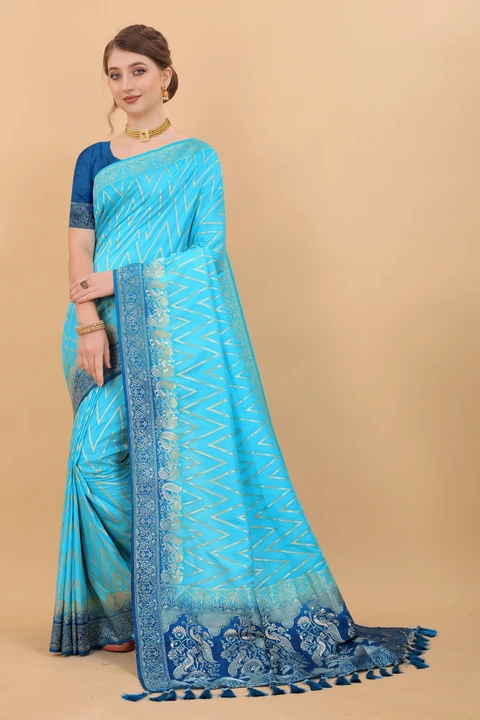 Banarasi Silk and soft saree  uploaded by DHANANJAY CREATION  on 2/24/2023
