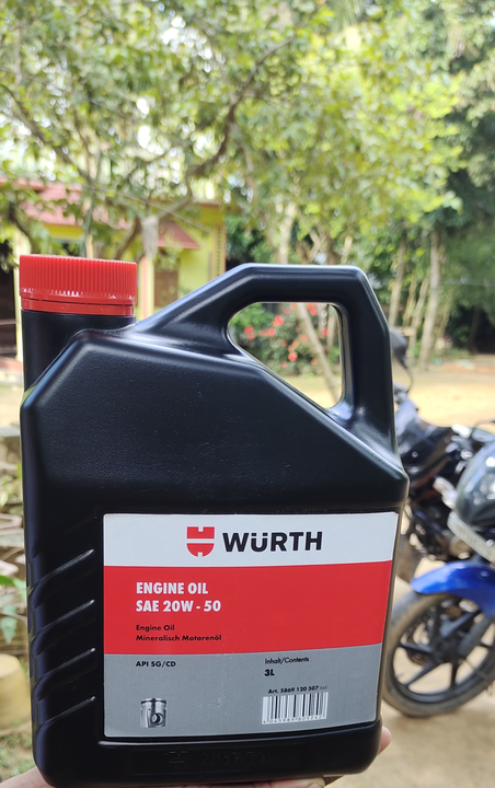 CNG 3 ltr engine oil uploaded by Nmp Nikhat store on 2/24/2023