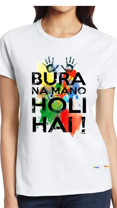 Holi tshirt uploaded by Shreyansh Creation on 2/24/2023