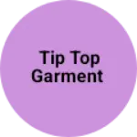 Business logo of Tip top garment
