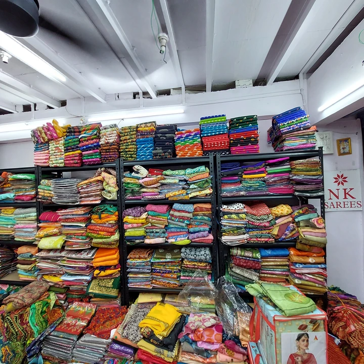 Warehouse Store Images of N K SAREES 