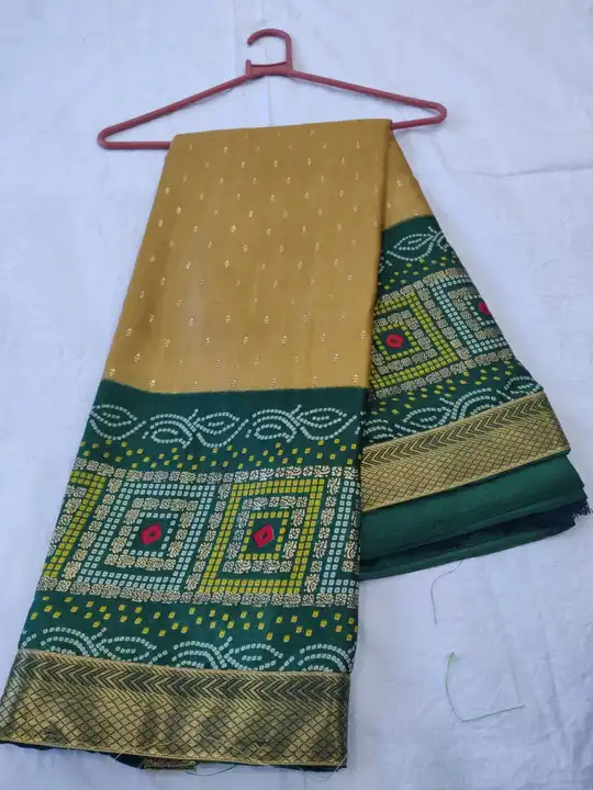 Patola foil moss chiffon uploaded by N k sarees on 2/24/2023