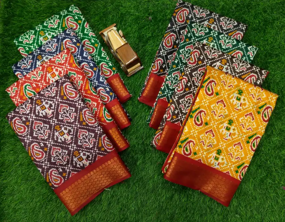 Cotton with fancy zari patta uploaded by N k sarees on 2/24/2023