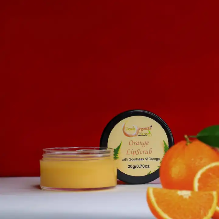 Orange lipscrub uploaded by business on 2/24/2023