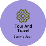 Business logo of Tour and travel