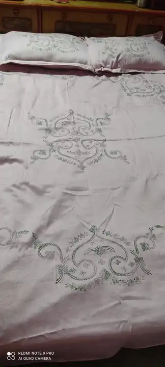 Handmade bedsheet uploaded by business on 2/24/2023