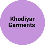 Business logo of Khodiyar Garments