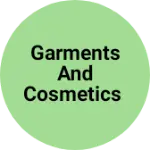 Business logo of Garments and cosmetics