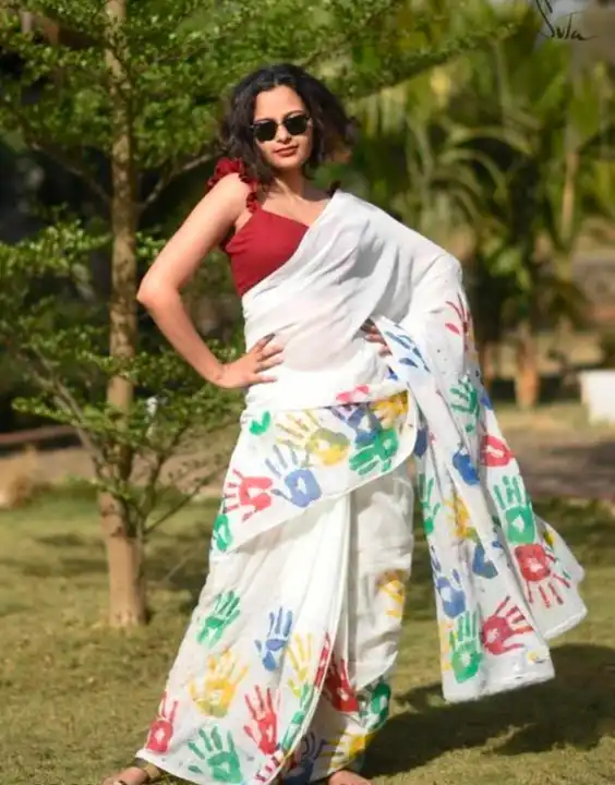Holly special Cotton silk saree uploaded by Piku textile on 5/6/2024