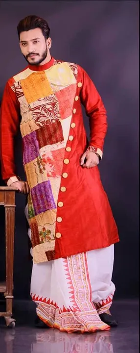 Mursidabad silk baul patch Punjabi  uploaded by Morn International on 2/24/2023