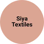Business logo of Siya textiles
