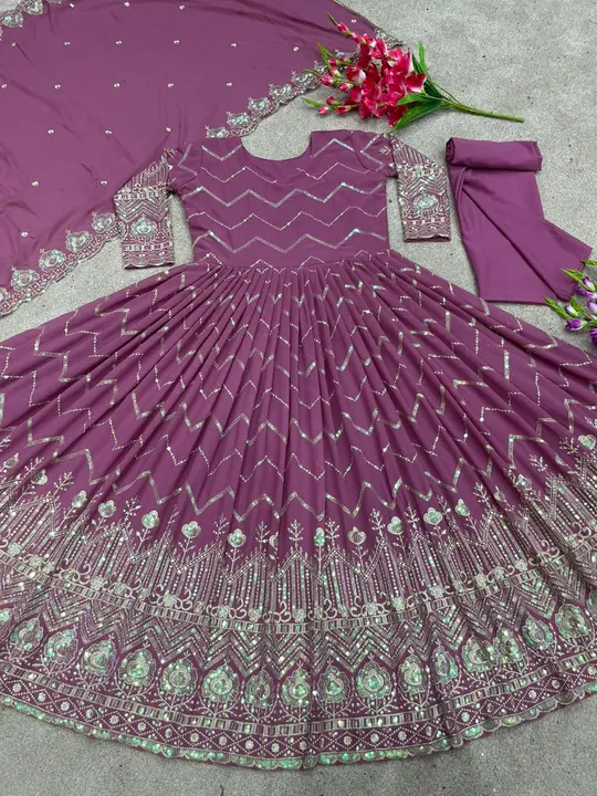 *sr-1510 * 

👉👗💥*Launching New Designer Party Wear Look Gown*💥👗👌

🧵 *Fabric Detail* 🧵

👗 *G uploaded by Roza Fabrics on 2/24/2023