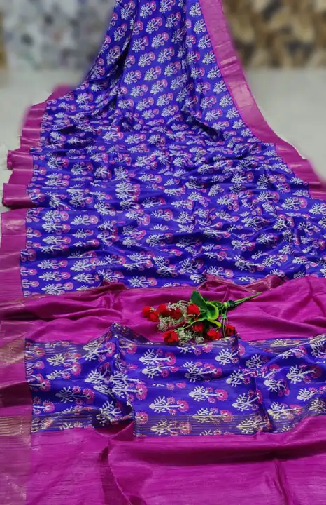 Pure Jari Tassre Ghicha Silk Sharee uploaded by Maa Kali Sharee Center on 2/24/2023